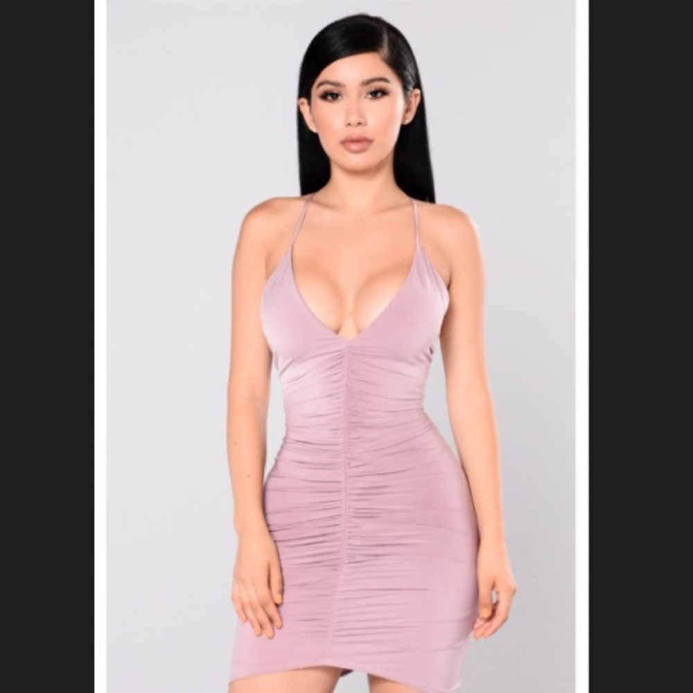 Fashion Nova Nora Ruched Dress